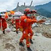 Aumentan a 82 los fallecidos por el terremoto en el centro de China