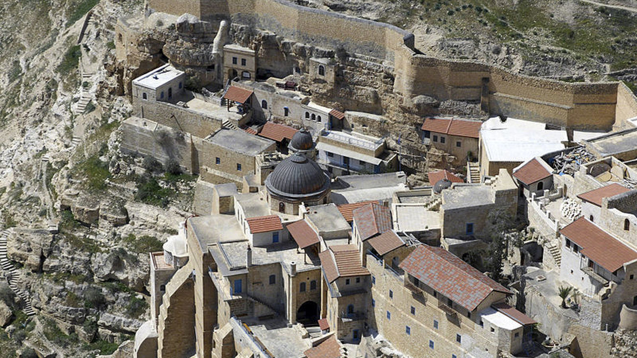 Monasterio de Mar Saba en Cisjordania