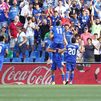 Primera victoria del Getafe en la temporada, tras imponerse 2-1 a la Real Sociedad