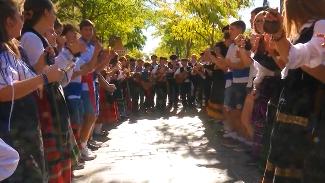 San Lorenzo de El Escorial celebra el 75 aniversario de su Romería