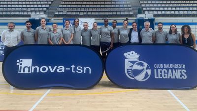 Baloncesto Leganés femenino, a escena