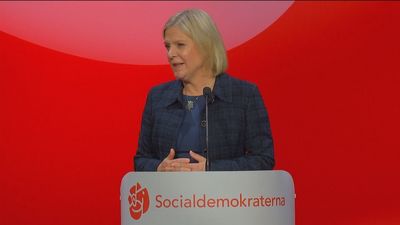 La primera ministra sueca dimitirá este jueves tras su derrota electoral