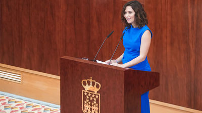 Díaz Ayuso reivindica la libertad de Madrid frente al autoritarismo del Gobierno central