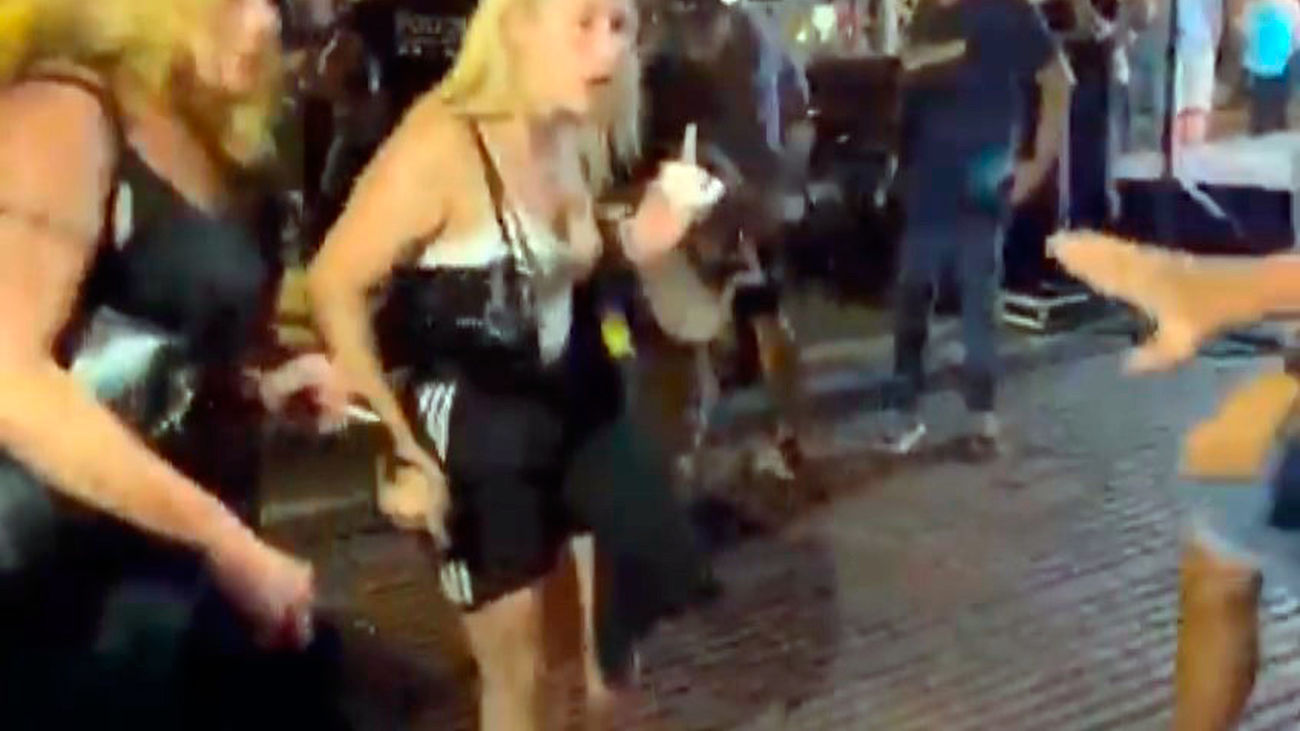 Así fue la agresión a una periodista de TVE en la Diada de Cataluña