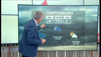 El temporal de lluvia y  viento pone en alerta Madrid