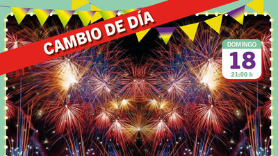 La lluvia obliga a trasladar el pregón y los fuegos artificiales de las fiestas de Fuenlabrada