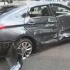 Accidente de tráfico: Un coche se empotra contra un VTC en Capitán Haya
