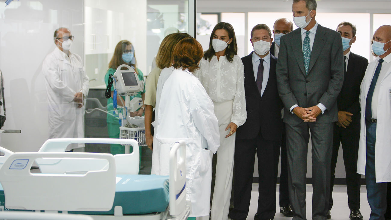 Los Reyes de España inauguran la ampliación del Hospital de Guadalajara
