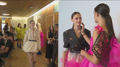 María Lafuente apuesta por los tejidos reciclados en la 'Madrid Fashion Week'