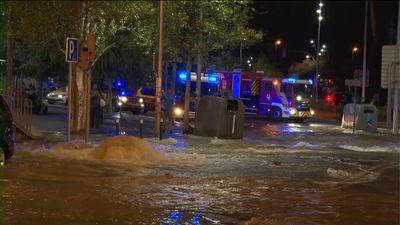 El tramo afectado por la inundación en la M-30 no estará completamente abierto hasta este viernes