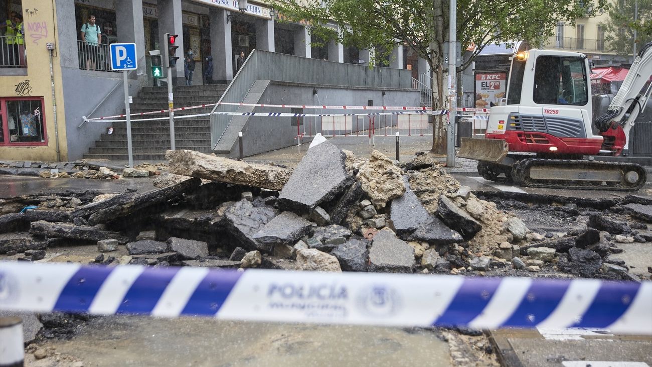 Almeida, desde Nueva York, pide "paciencia" para recuperar la zona afectada por la rotura de la tubería