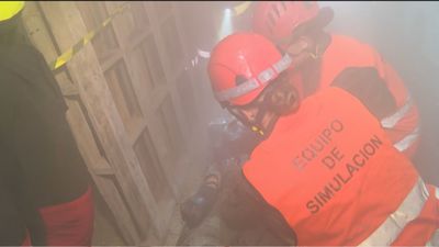 La UME prepara a médicos militares con un simulacro en Torrejón de Ardoz