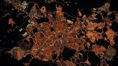 Madrid pierde su cielo nocturno por la contaminación lumínica