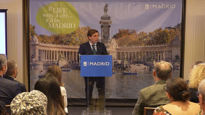 Almeida destaca ante empresarios neoyorkinos el potencial de Madrid