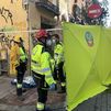 Un testigo de la explosión de Malasaña: "Una mujer tenía la ropa en llamas; un vecino apagó el fuego con un extintor"
