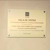 La Comunidad de Madrid coloca en el TSJM una placa en recuerdo de Carmen Tagle, la fiscal asesinada por ETA