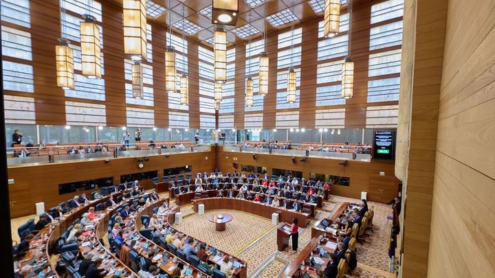 Intervención de Ayuso / EUROPA PRESS