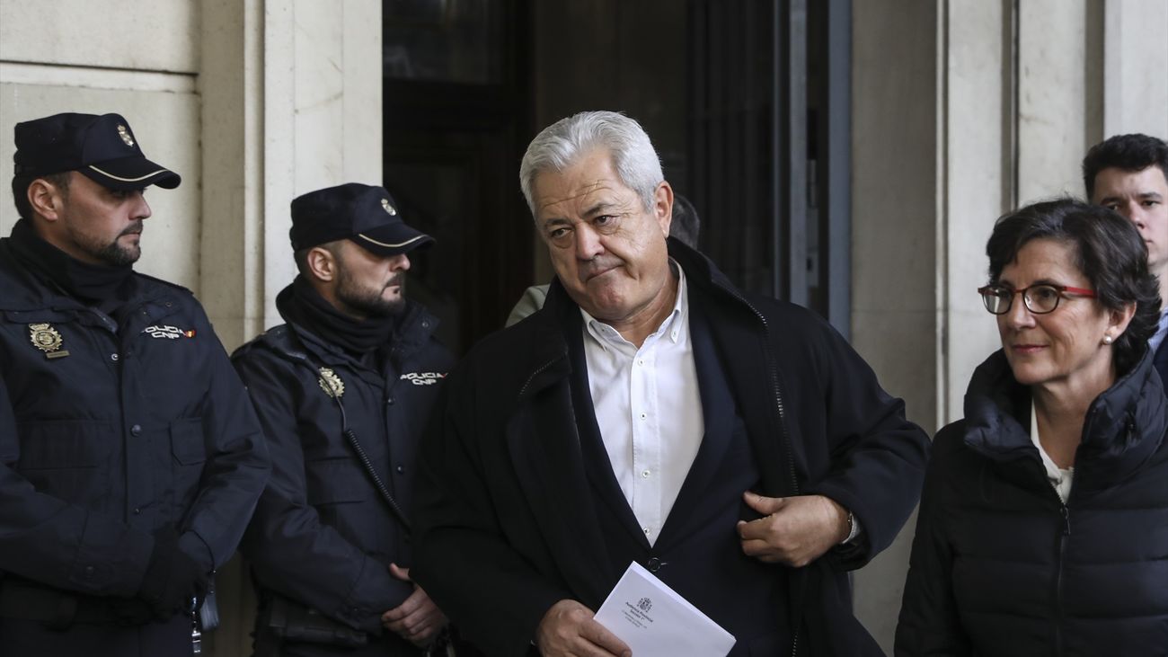 El ex consejero Francisco Vallejo, a la salida del juicio del caso ERE en noviembre del 2019