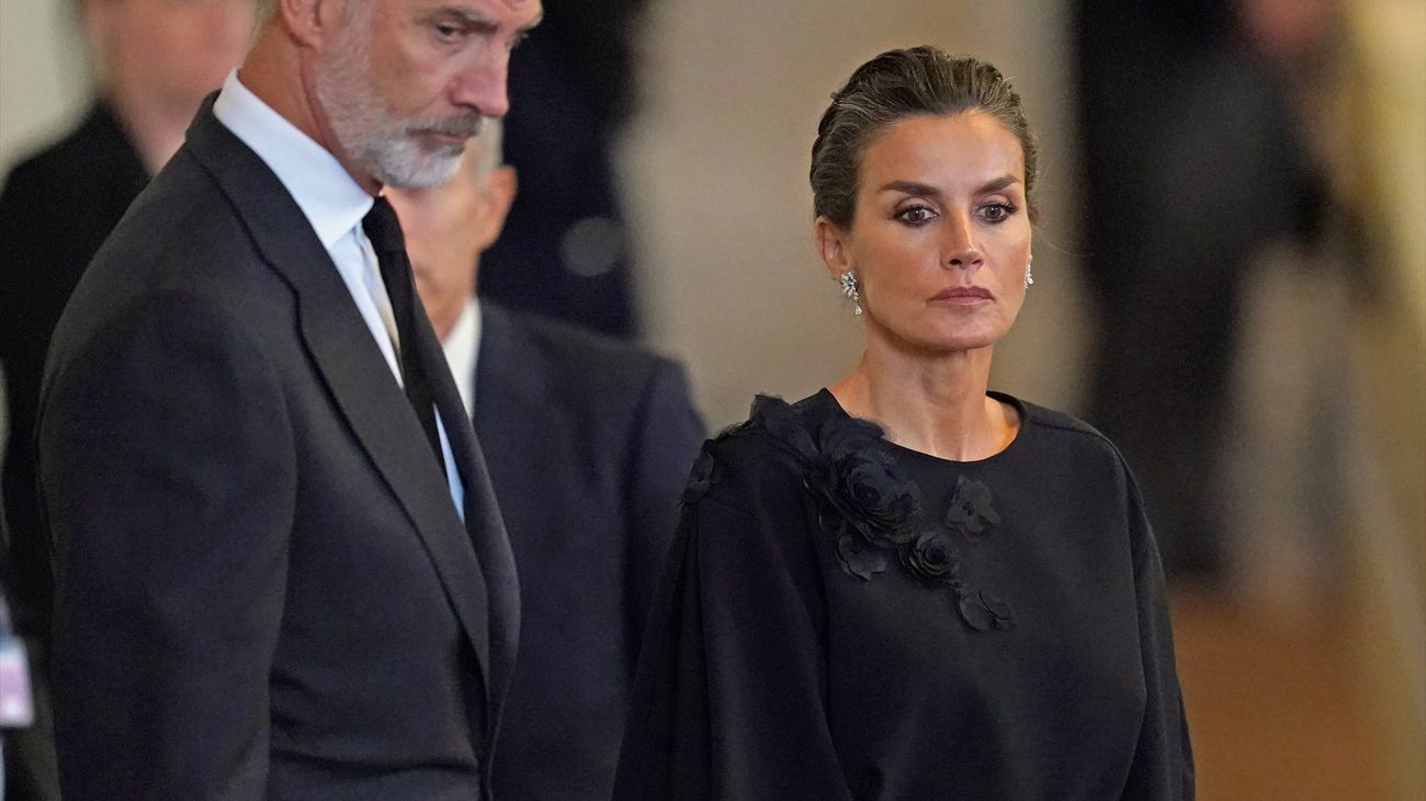 Los reyes de España, ya en Londres para asistir al funeral de Isabel II