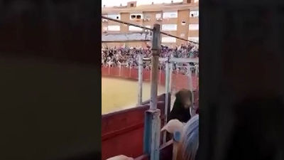 Video: Muere un operario de la plaza de Fuenlabrada corneado al saltar un toro al callejón