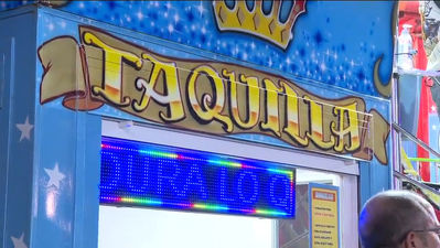 El coste de la luz dispara el precios en las  atracciones de feria  de las fiestas patronales