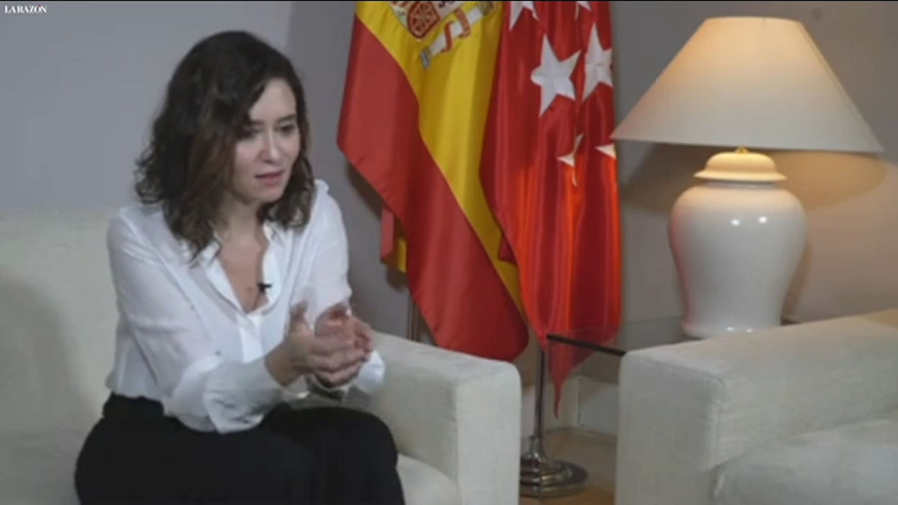 Ayuso acusa a Sánchez de ir contra Madrid y “deslegitimar las ...