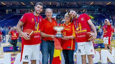 Las Rozas vibra con los hermanos Hernangómez