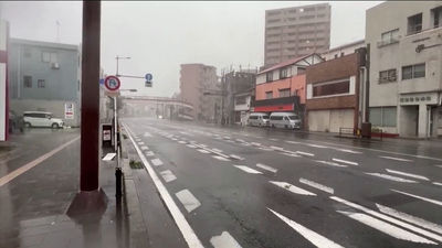 Más de ocho millones de evacuados en Japón por la llegada del  tifón Nanmadol