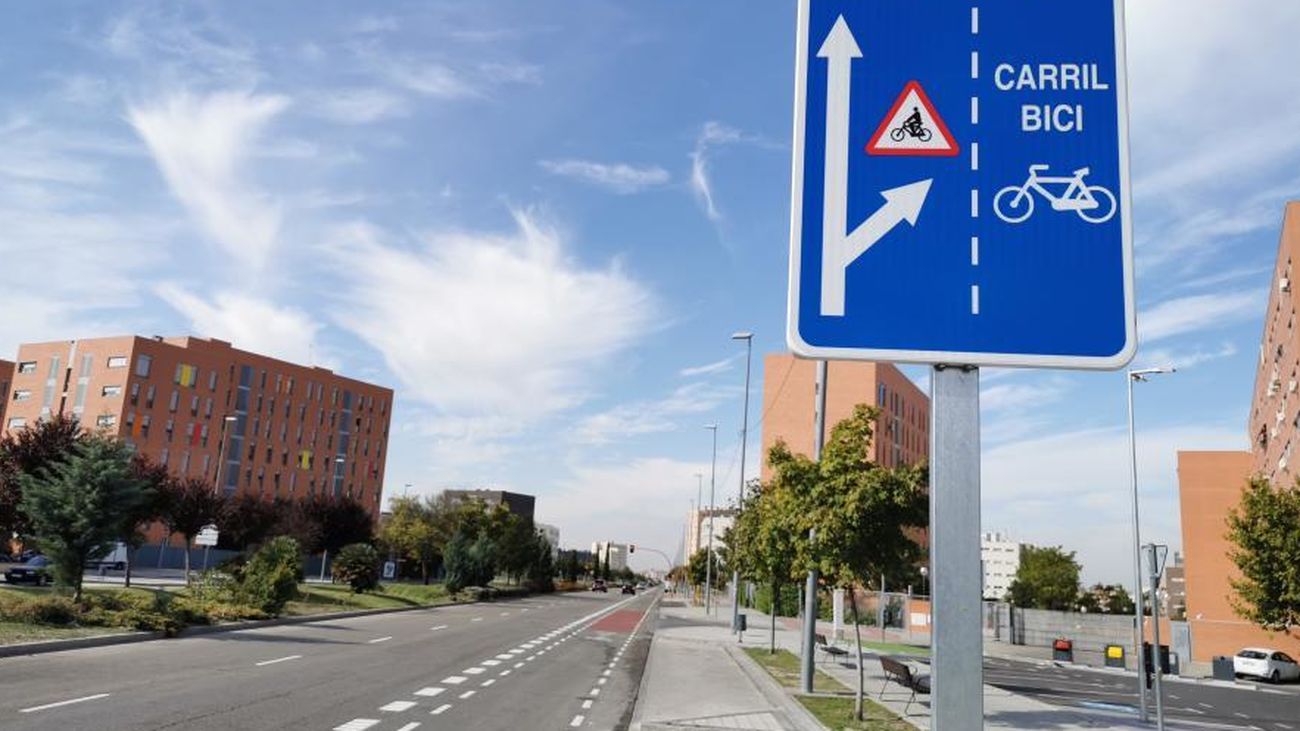 Alcorcón comienza la ampliación de la red ciclista para unirse a la de Leganés