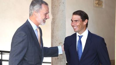 El Rey Felipe VI entrega el V Galardón Camino Real al tenista Rafa Nadal