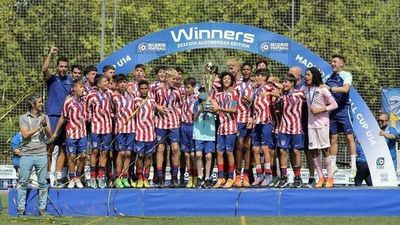 El Atlético de Madrid infantil,  campeón de la Madrid Football Cup