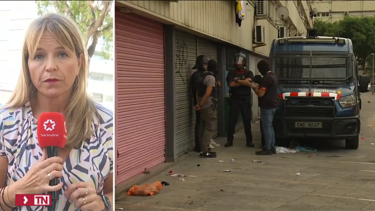 Detenidas 9 personas en Barcelona de una banda implicada en un secuestro y varios robos