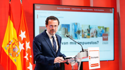 Lasquetty: Madrid baja impuestos y aporta "el 73%" del fondo que garantiza los servicios públicos de las demás autonomías