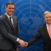 Sánchez se ofrece a Guterres para lograr acuerdos ante las crisis globales