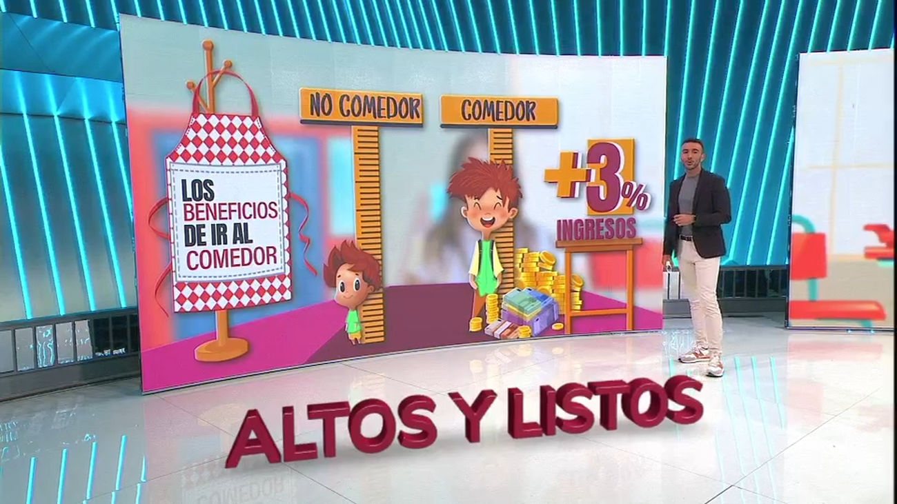 Los beneficios del comedor escolar