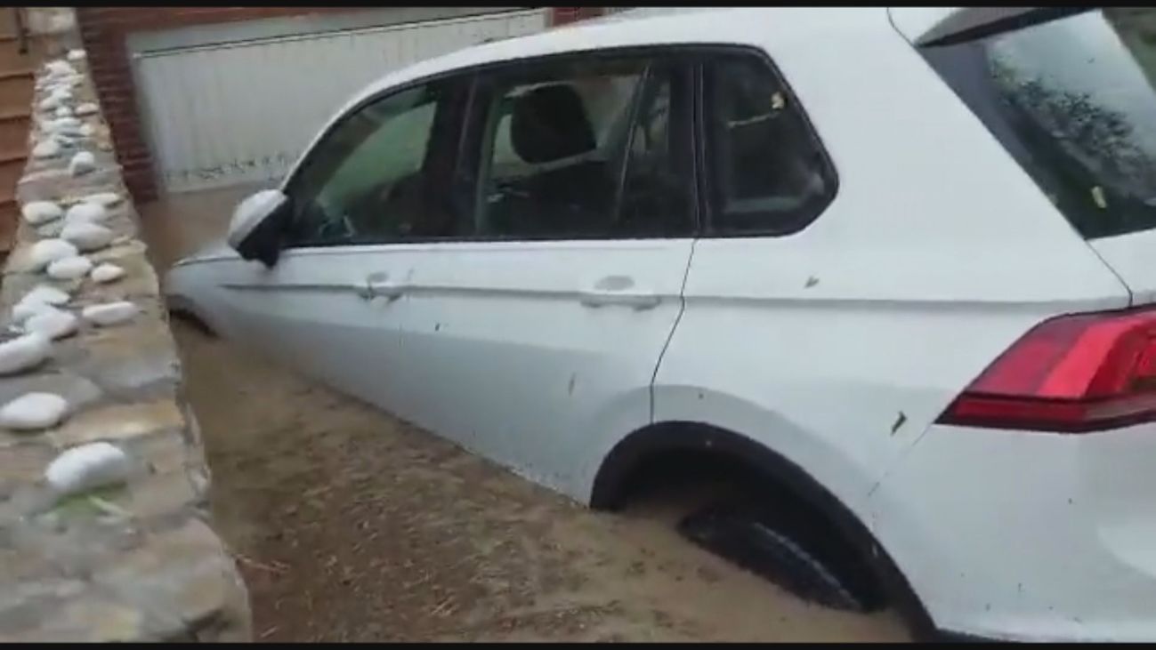 Fuertes lluvias causan destrozos en Ciempozuelos