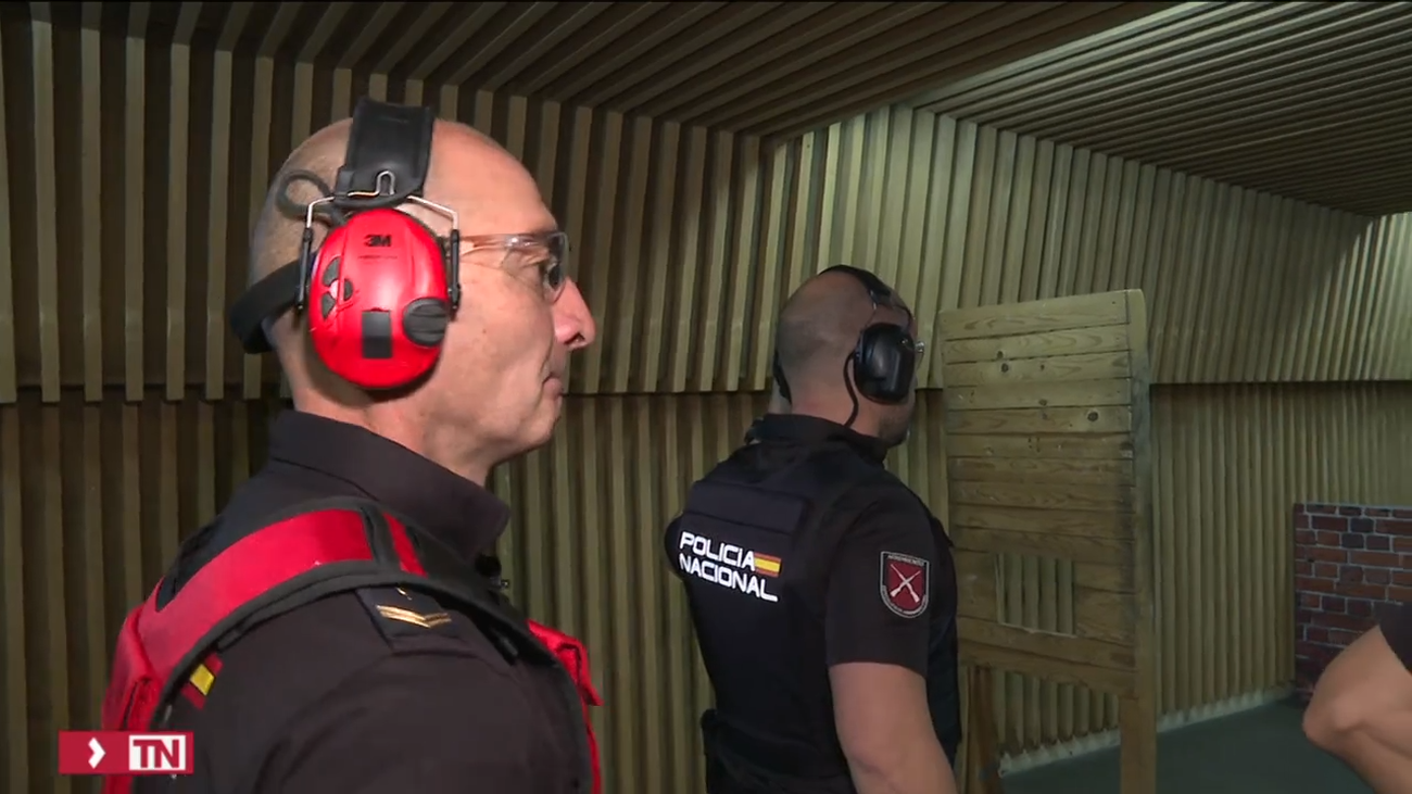 La Policía Nacional incorpora en Madrid tres galerías de tiro virtuales para prácticas