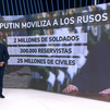 Putin anuncia la movilización parcial militar en Rusia y referendums en la región del Dombás