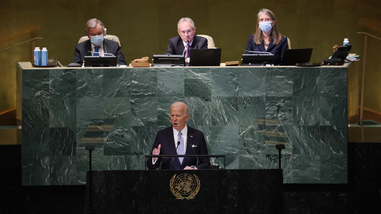 Biden dice en la ONU que Putin quiere acabar con el "derecho a existir" de Ucrania