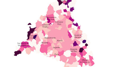 Mapa Covid de Madrid: subida de contagios en la última semana, con Pinto y Móstoles a la cabeza