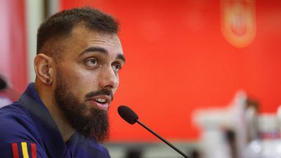 Borja Iglesias: "¿El Mundial? Sólo quiero demostrar que puedo ser una opción"