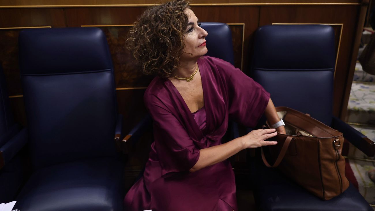 La ministra de Hacienda y Función Pública, Maria Jesús Montero