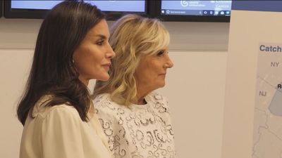 La reina Letizia y Jill Biden aúnan fuerzas en la investigación contra el cáncer
