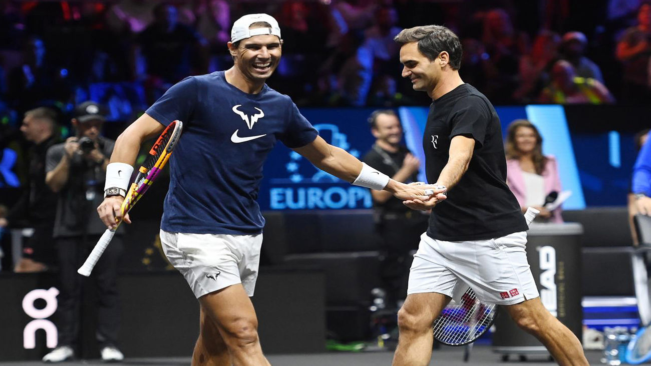 Federer se despide del tenis con un partido de dobles junto a Nadal
