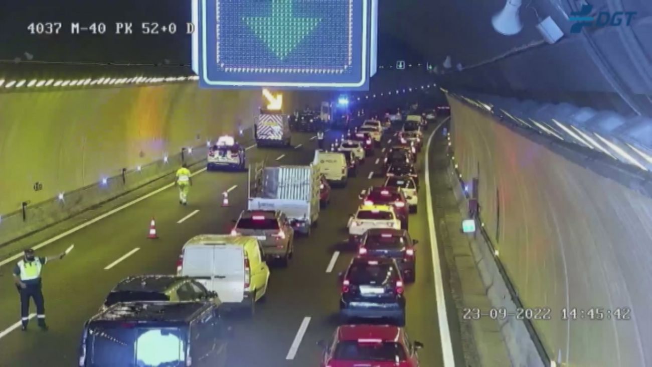 Interior de los túneles del Pardo