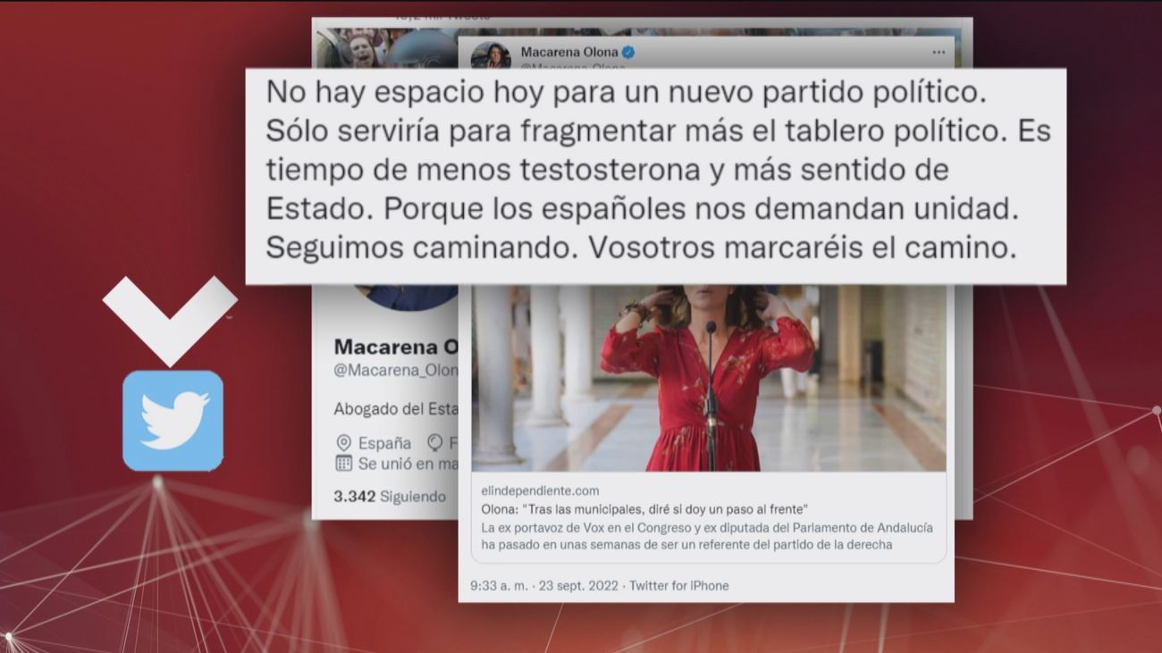 Macarena Olona pide "menos testosterona y más sentido de Estado"