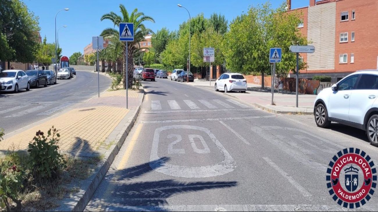 Concentración por los sucesivos atropellos en Valdemoro