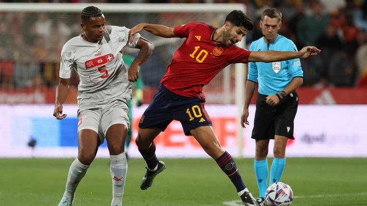Marco Asensio ante Suiza / EFE