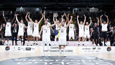 El Real Madrid gana su novena Supercopa y se apunta el primer clásico (89-83)