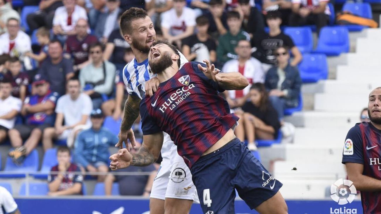 El Leganés pierde en Huesca pese a dominar buena parte del encuentro